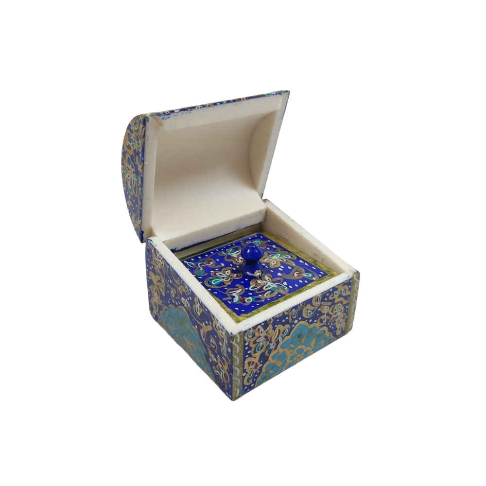 Price and Buy Handcrafted Bone Jewelry Box with Persian-Inspired Eslimi Pattern - Image 4