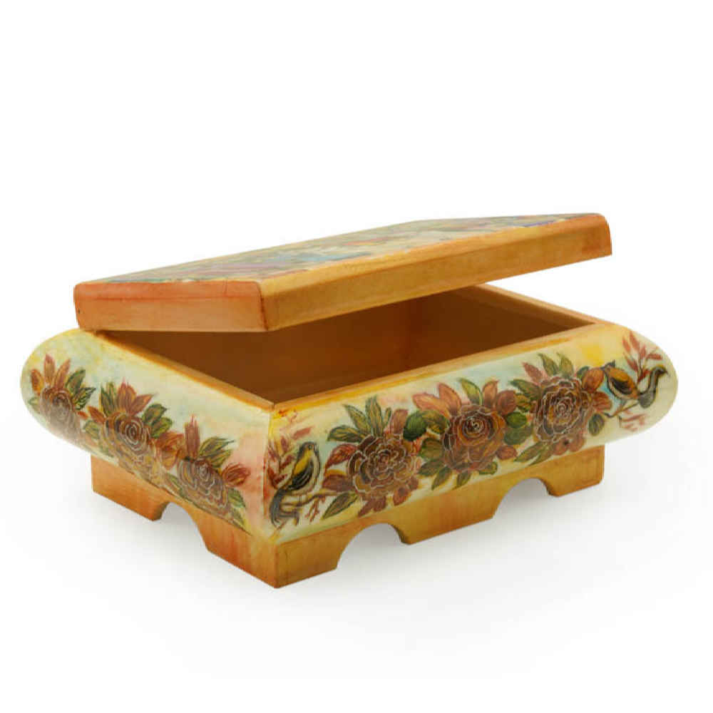 Price and Buy Handcrafted Bone Jewelry Box with Persian-Inspired Karin Pattern - Image 3