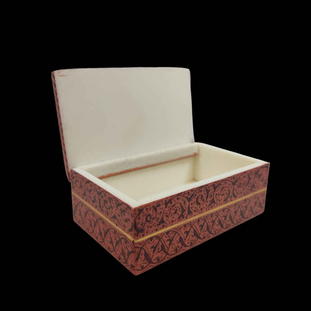 Price and Buy Handcrafted Bone Jewelry Box with Persian-Inspired Motreb Pattern - Image 3