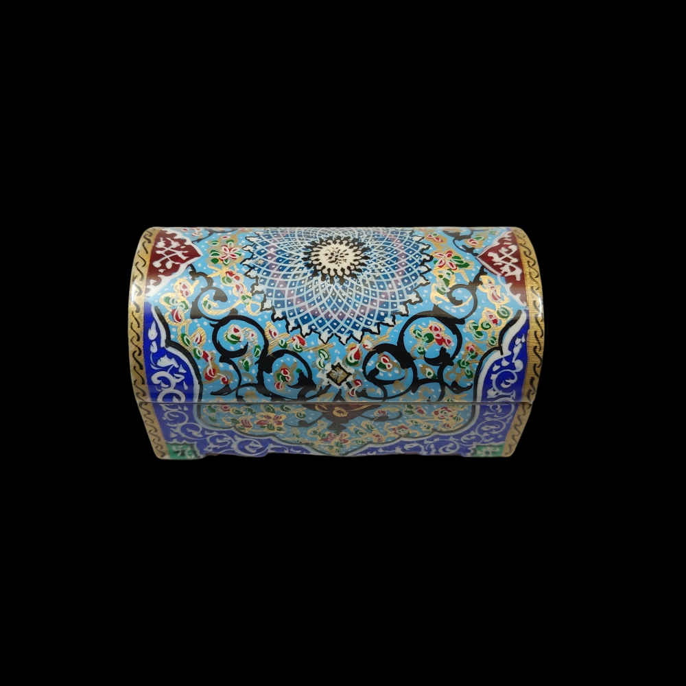 Price and Buy Handcrafted Bone Jewelry Box with Persian-Inspired Taher Pattern