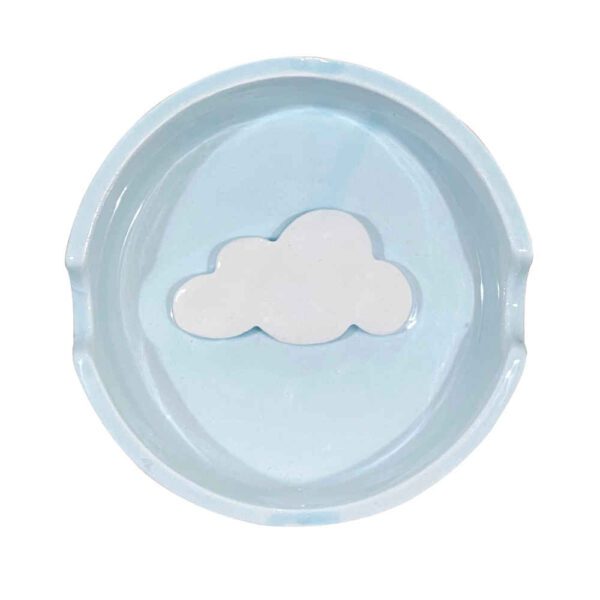Price and Buy Handcrafted Ceramic Ashtray – Minimalist Cloud Design