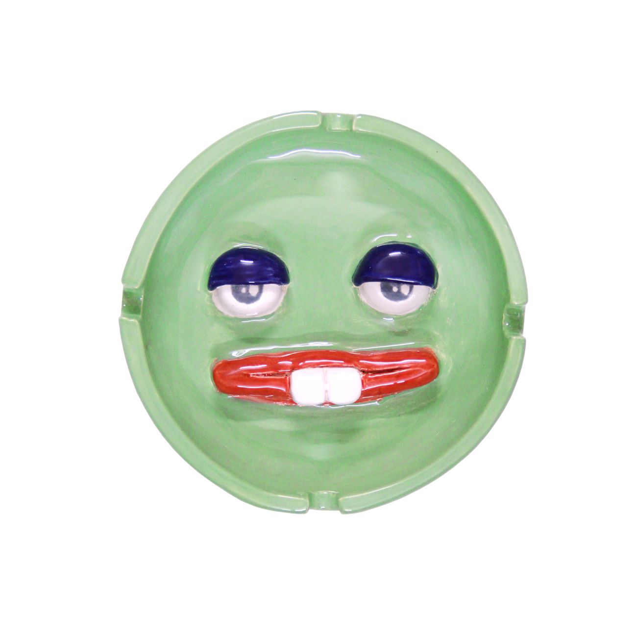 Price and Buy Handcrafted Ceramic Ashtray with Artistic Sticker Design_6902037619b4f.jpeg Price and Buy Handcrafted Ceramic Ashtray with Artistic Sticker Design - Image 1