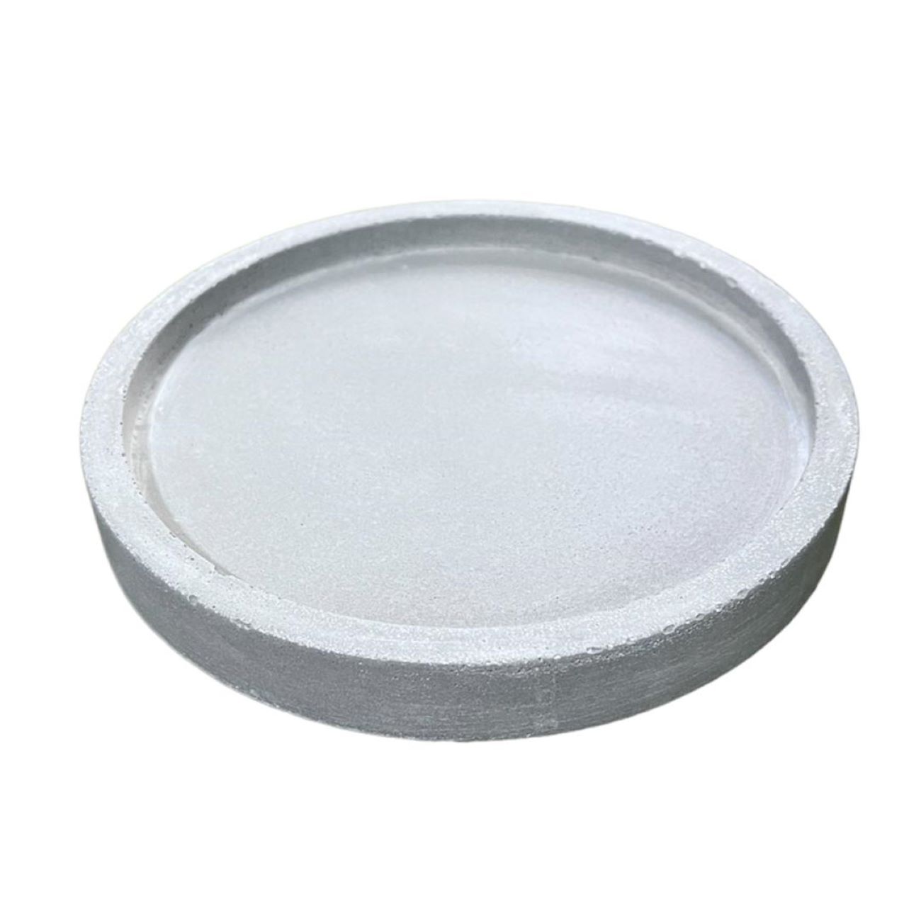 Price and Buy Handcrafted Concrete Serving Tray Minimal White Decorative