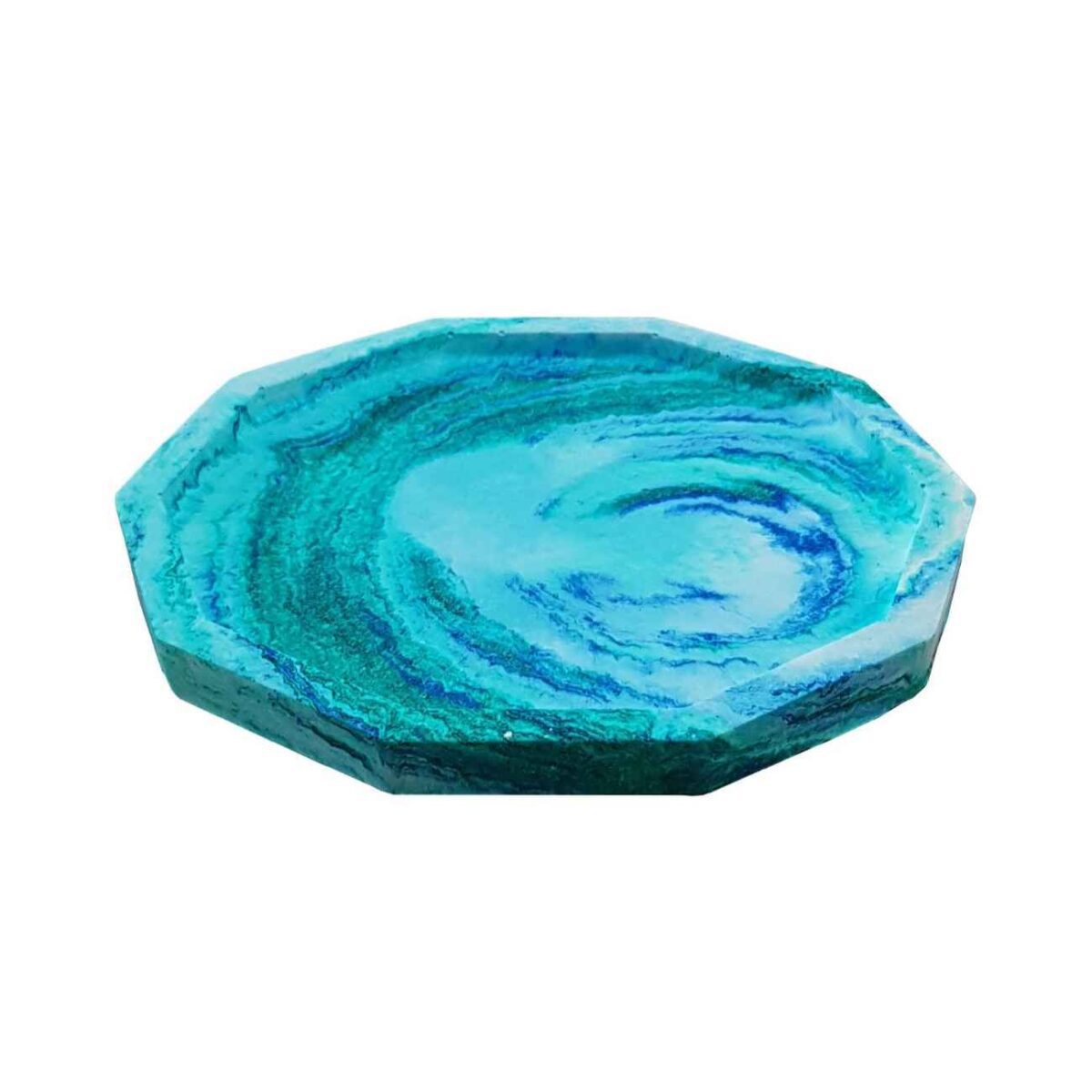 Price and Buy Handcrafted Concrete Serving Tray Octagonal Durabale for Home Decor - Image 4