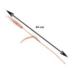 Price and Buy Handcrafted Copper Wheat Flower for Home Decor – Floral Art Design (x3) - Image 3