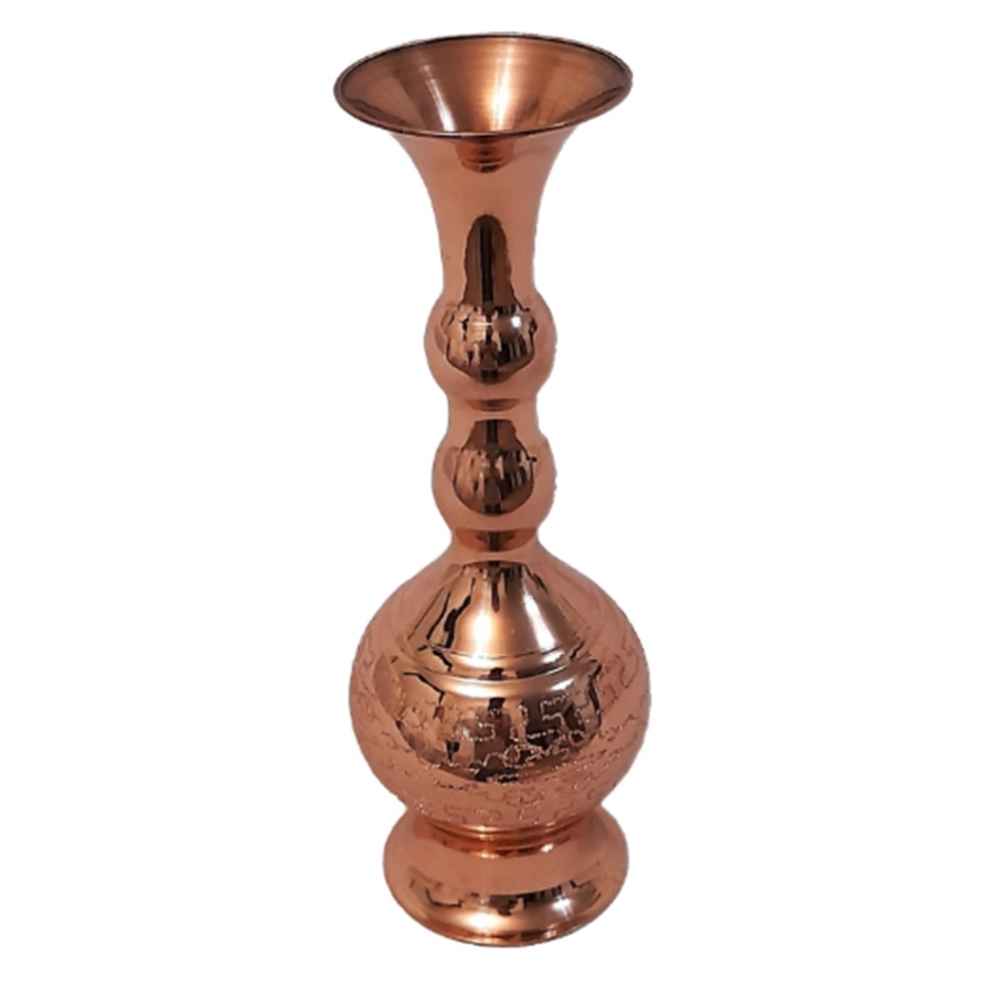 Price and Buy Handcrafted Decorative Persian Hammered Copper Vase Raaz_68fbbdda48028.jpeg Price and Buy Handcrafted Decorative Persian Hammered Copper Vase Raaz - Image 1