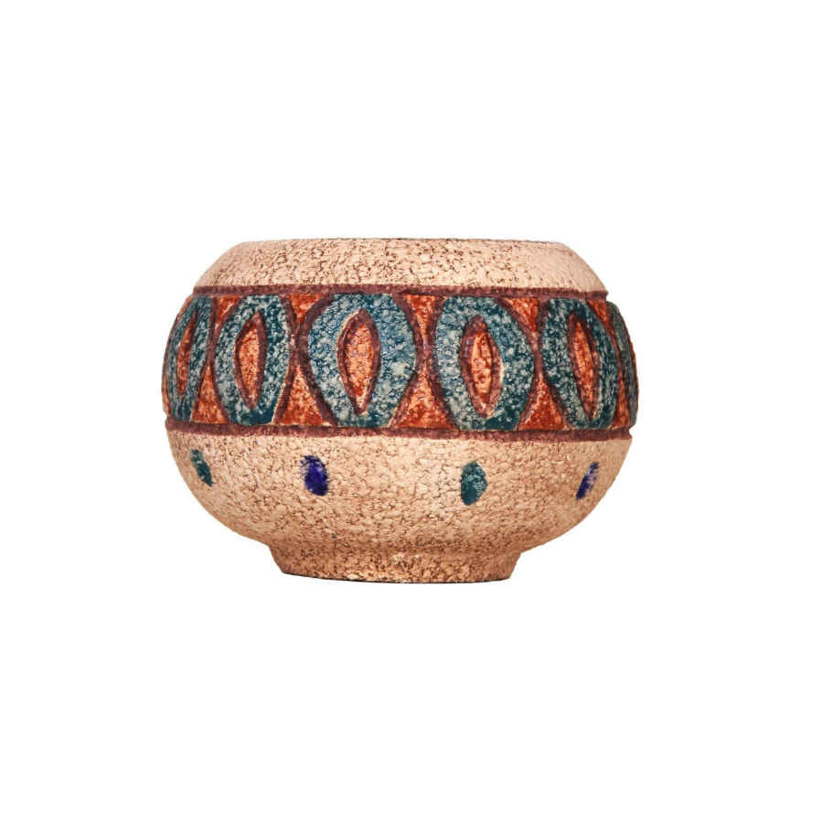 Price and Buy Handcrafted Decorative Persian Pottery Vase with Art Motif Nature - Image 3