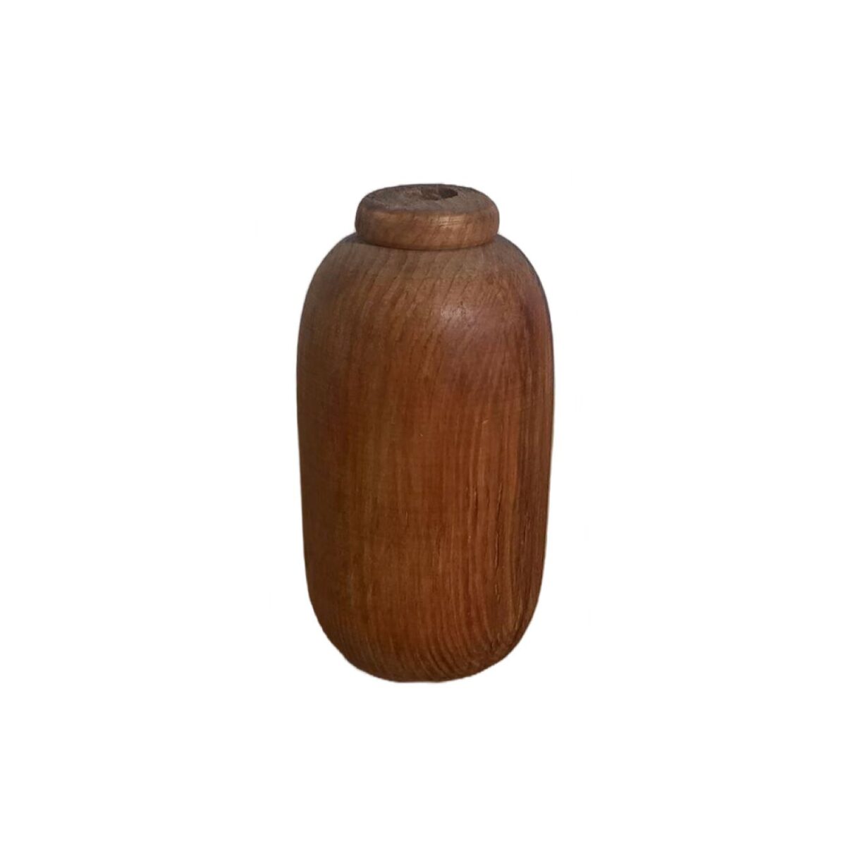 Price and Buy Handcrafted Decorative Single Stem Vase Made from Natural Solid Wood – Set of 2