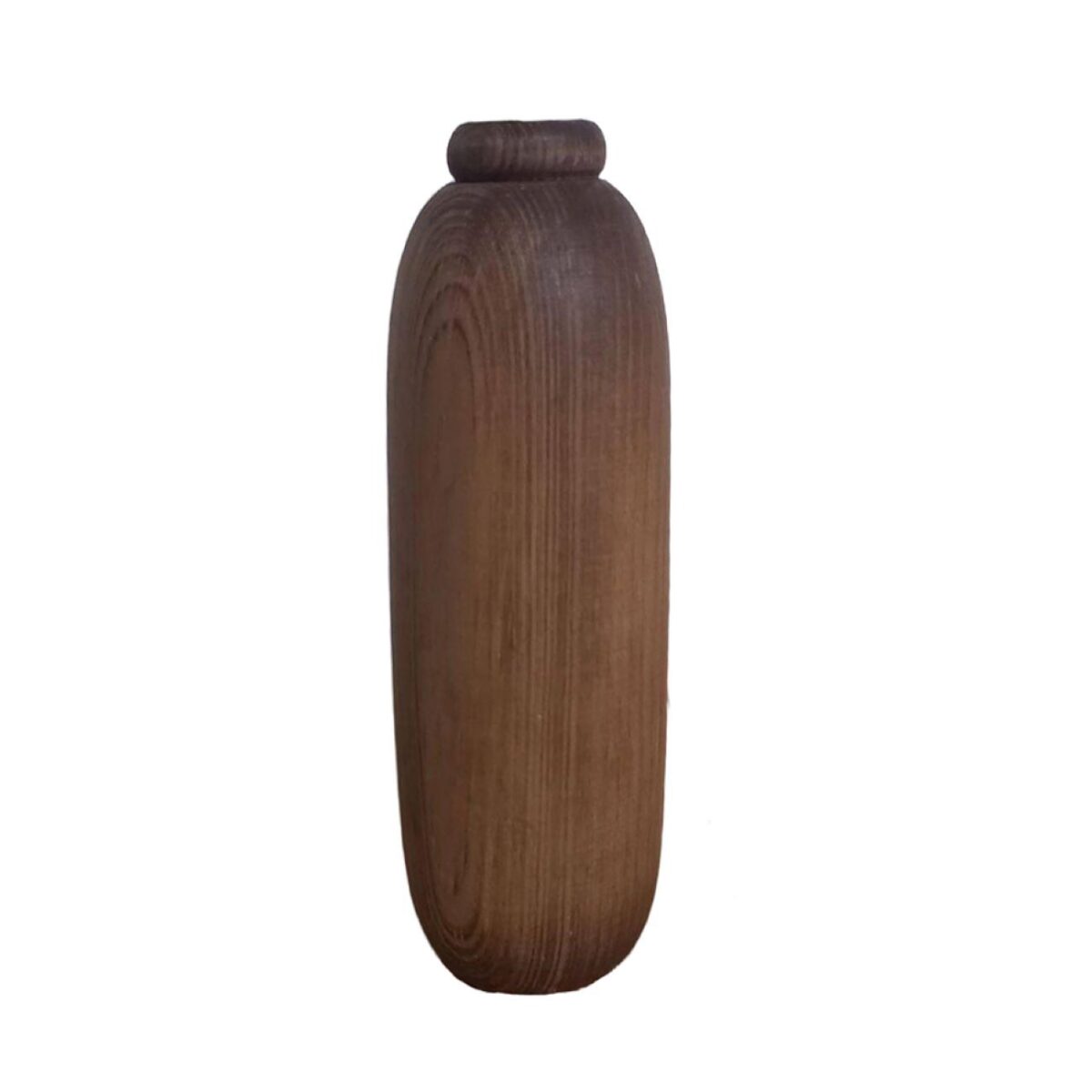 Price and Buy Handcrafted Decorative Wooden Single Stem Vase, Minimal & Chic Set of 2