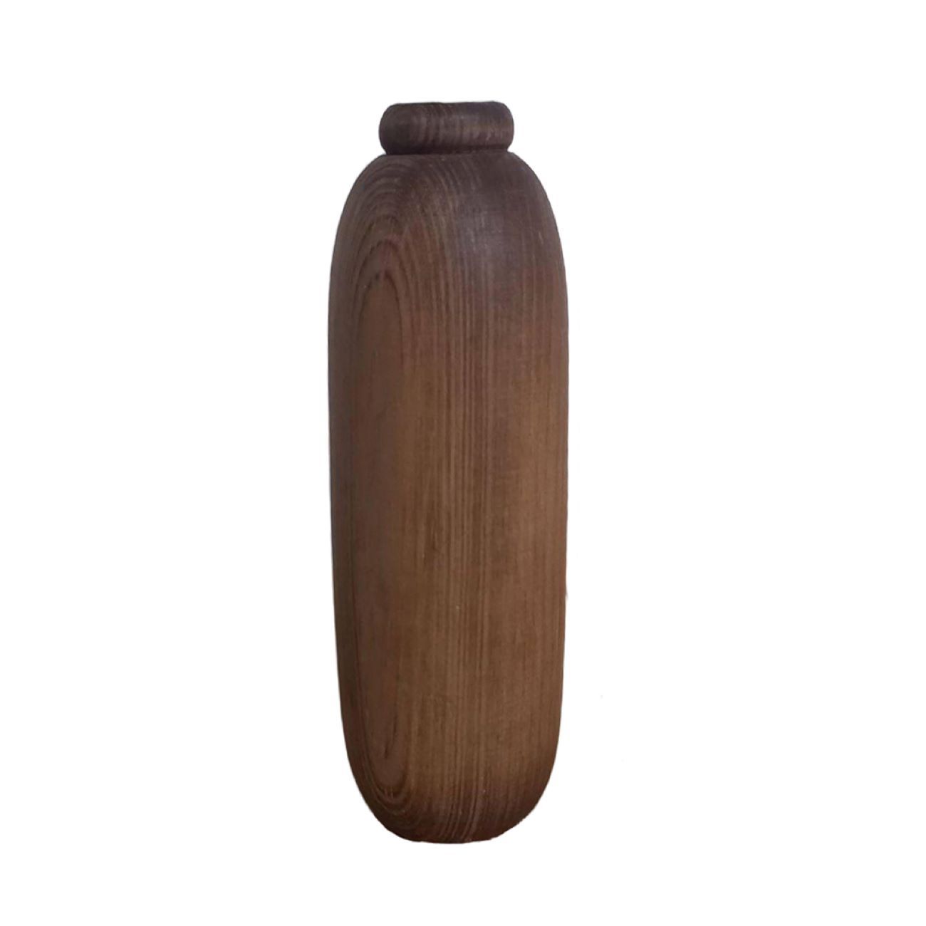 Price and Buy Handcrafted Decorative Wooden Single Stem Vase, Minimal & Chic Set of 2