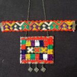 Price and Buy Handcrafted Embroidered Jewelry Set Bracelet and Necklace