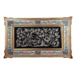 Price and Buy Handcrafted Engraved Brass Wall Frame with Khatamkari Designed
