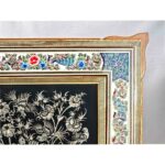 Price and Buy Handcrafted Engraved Brass Wall Frame with Khatamkari Designed - Image 4