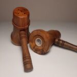 Price and Buy Handcrafted Gavel Wooden Salt & Pepper Shaker (2x)