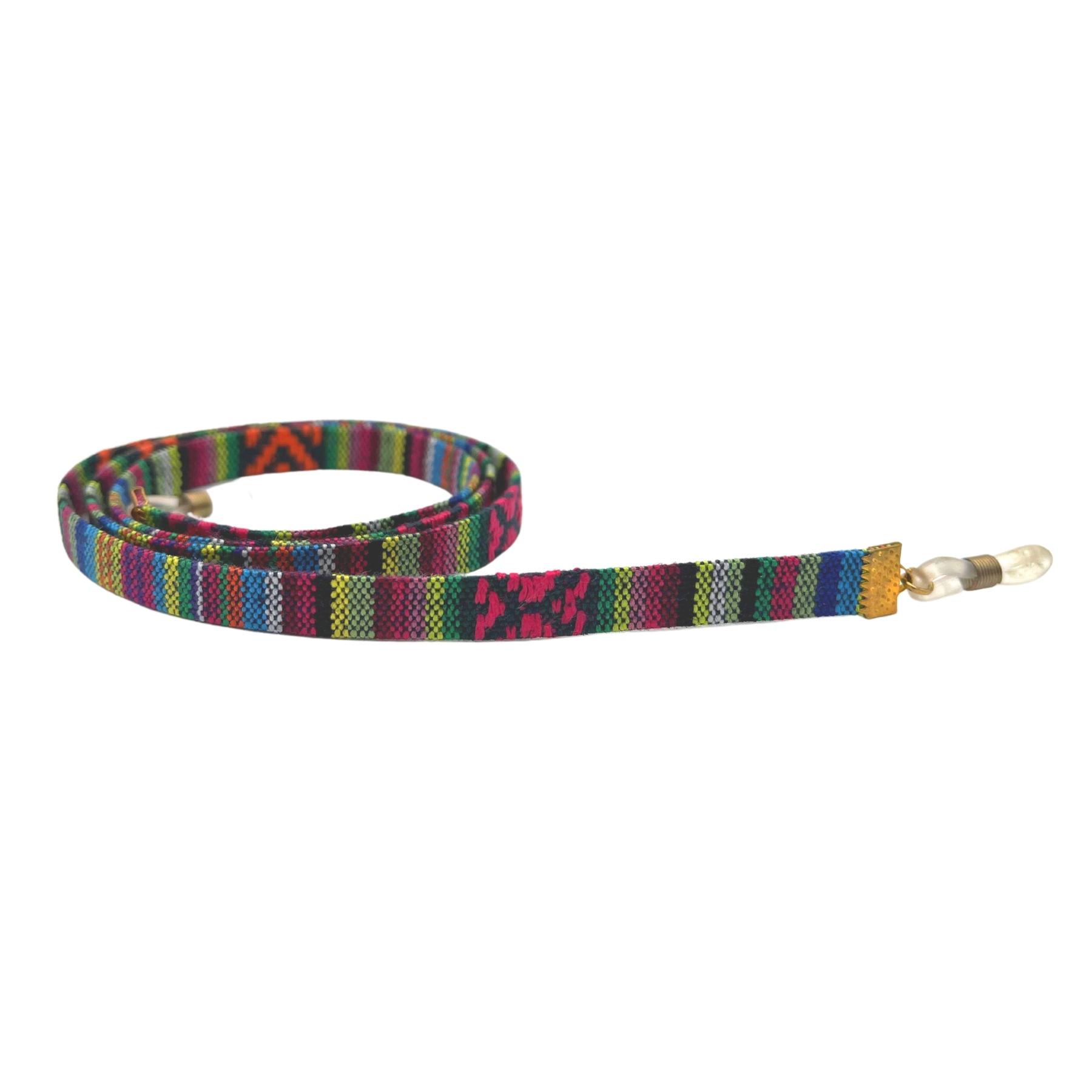 Price and Buy Handcrafted Glasses Strap with Striped Design - Image 3