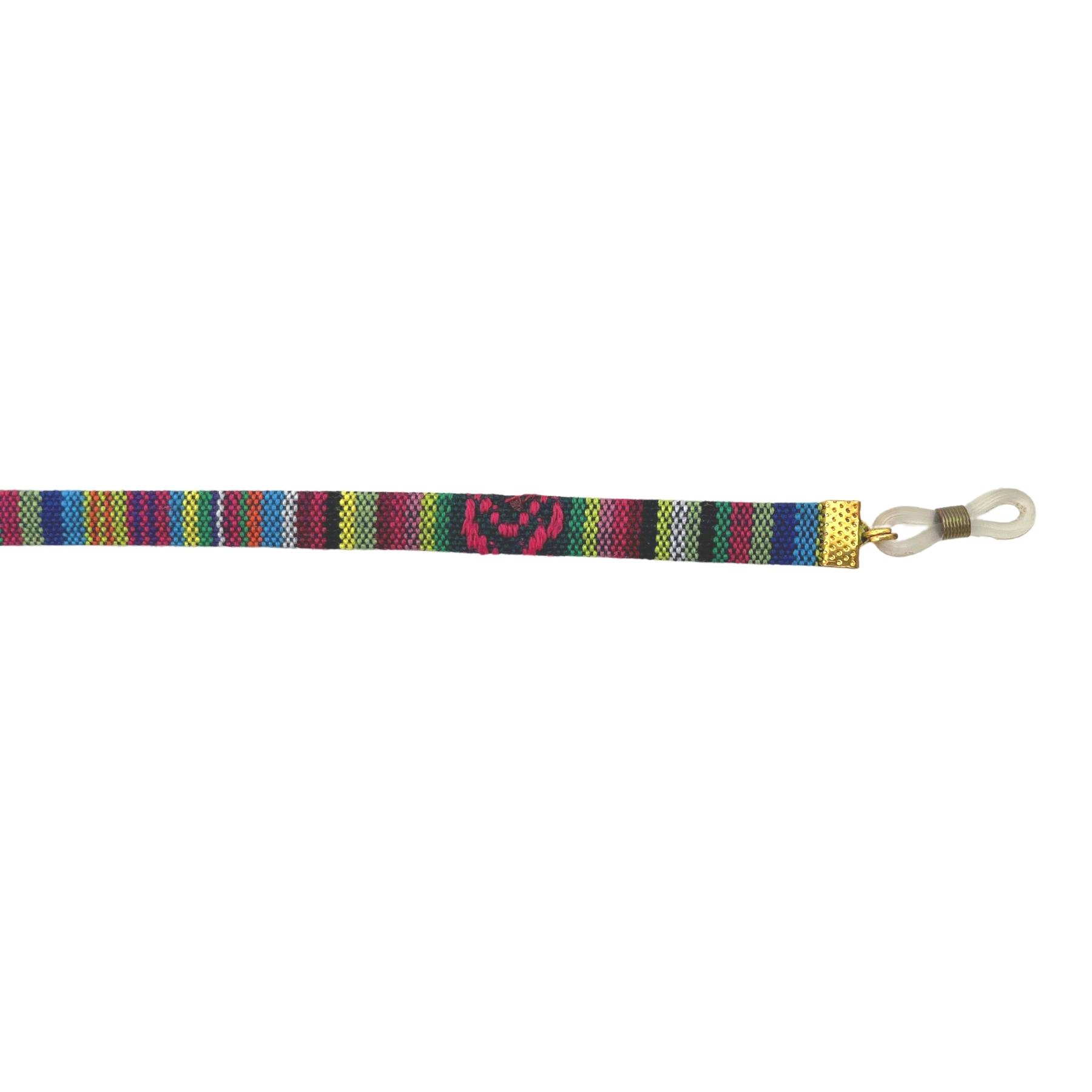 Price and Buy Handcrafted Glasses Strap with Striped Design - Image 4