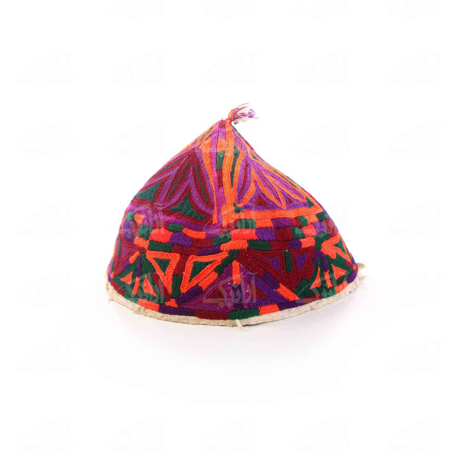 Price and Buy Handcrafted Khorasan & Bokhara Embroidered Persian Ethnic Hat - Image 3
