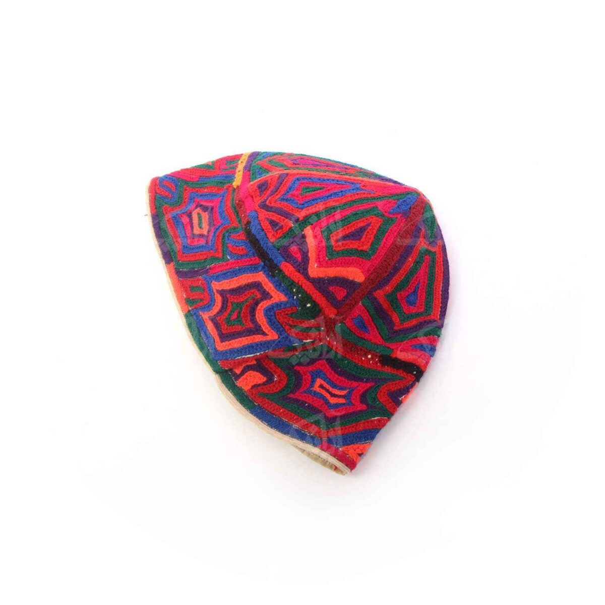 Price and Buy Handcrafted Khorasan & Bokhara Embroidered Persian Ethnic Hat - Image 4