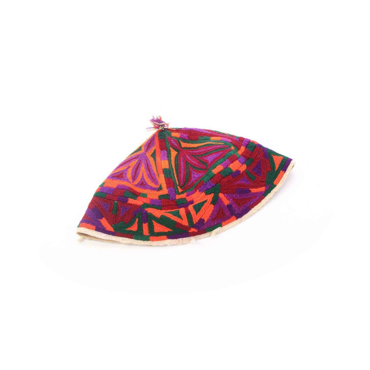 Price and Buy Handcrafted Khorasan & Bokhara Embroidered Persian Ethnic Hat - Image 5
