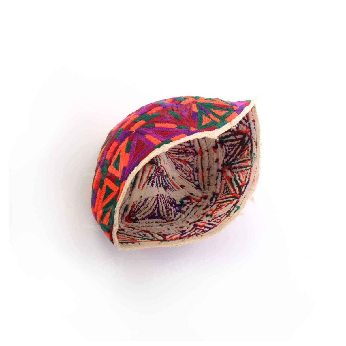Price and Buy Handcrafted Khorasan & Bokhara Embroidered Persian Ethnic Hat - Image 6