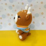 Price and Buy Handcrafted Knitted Deer Doll – Soft and Charming Handmade Toy - Image 4