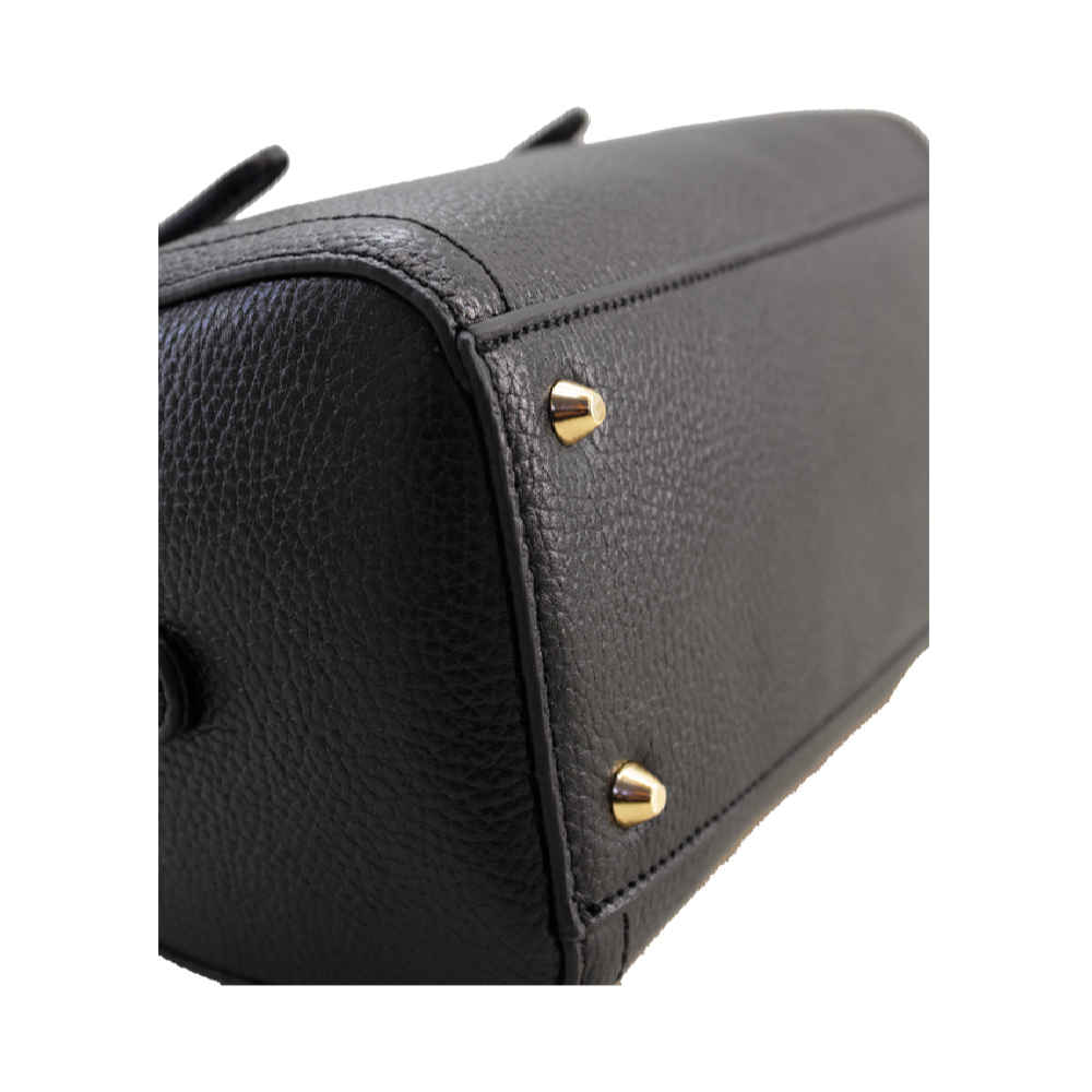 Price and Buy Handcrafted Leather Bauletto Handbag with Top Handle for Women - Image 4