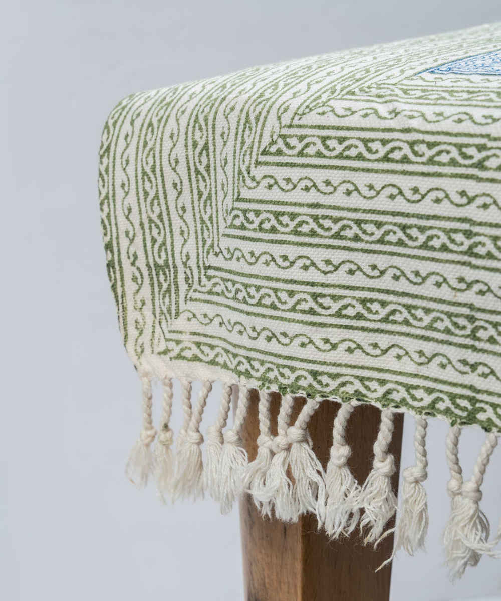 Price and Buy Handcrafted Linen Block Print Table Runner Golabtoon - Image 4
