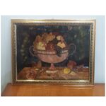 Price and Buy Handcrafted Marquetry Fruit Basket Artwork- Luxury Wooden Art - Image 3