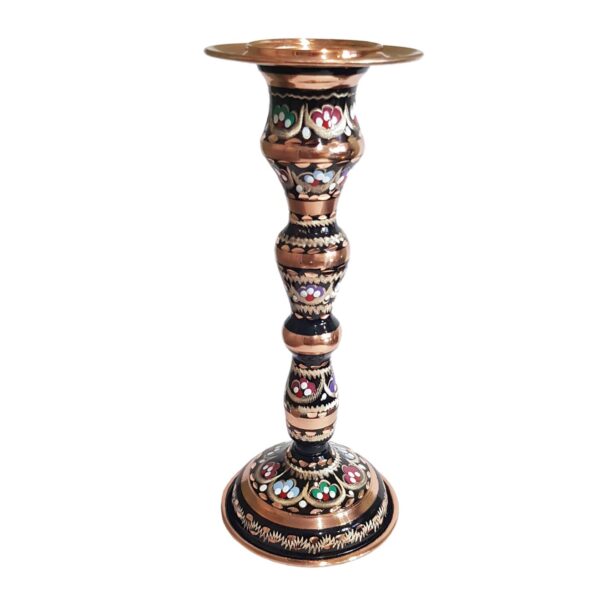 Price and Buy Handcrafted Mina Kari Enamel on Copper Long Base Candle Holder_6901b894038f1.jpeg Price and Buy Handcrafted Mina Kari Enamel on Copper Long Base Candle Holder