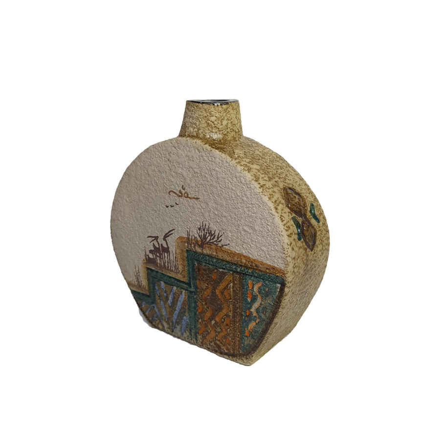 Price and Buy Handcrafted Persian Bud Pottery Vase with Art Motif Amitis & Tabletop Decoration - Image 4