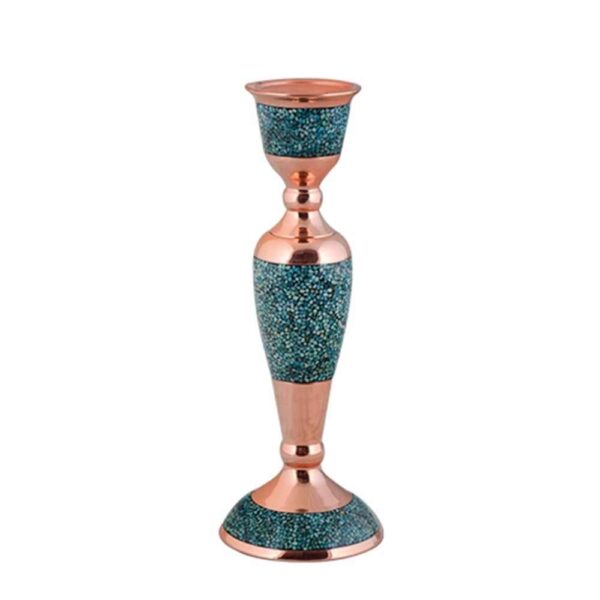 Price and Buy Handcrafted Persian Copper Candlestick – Artistic Turquoise Inlay_68ffc82656385.jpeg Price and Buy Handcrafted Persian Copper Candlestick – Artistic Turquoise Inlay