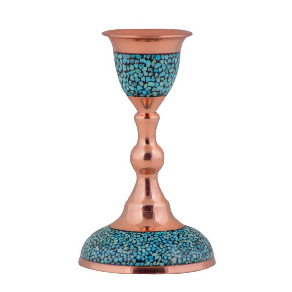 Price and Buy Handcrafted Persian Copper Candlestick – Inlaid Turquoise Design – Abr_68f4dc497ec26.jpeg Price and Buy Handcrafted Persian Copper Candlestick – Inlaid Turquoise Design – Abr