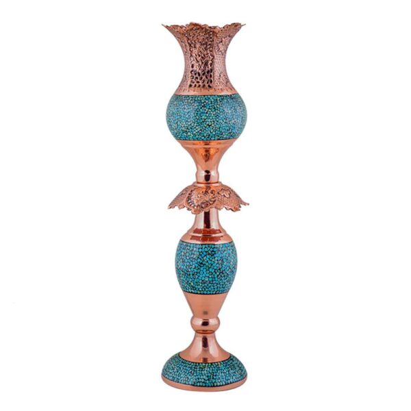Price and Buy Handcrafted Persian Copper Candlestick – Inlaid Turquoise_68ffc76c27a6f.jpeg Price and Buy Handcrafted Persian Copper Candlestick – Inlaid Turquoise