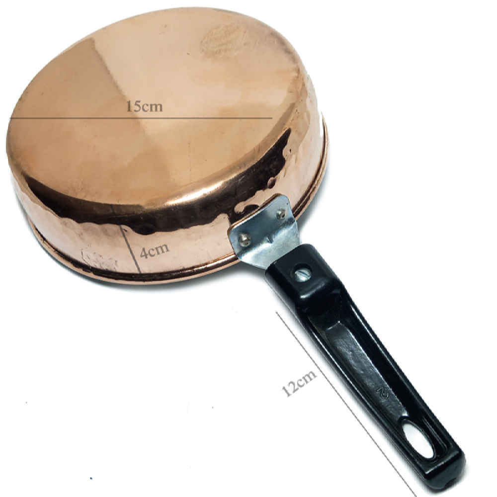 Price and Buy Handcrafted Persian Copper Frying Pan – Abtin Design - Image 3