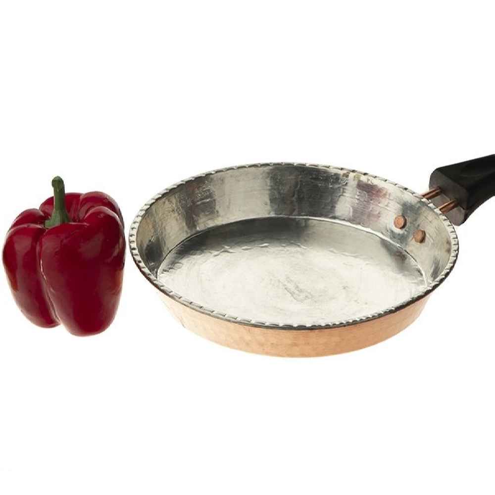 Price and Buy Handcrafted Persian Copper Frying Pan – Sepand Design - Image 4