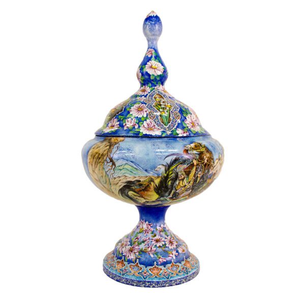 Price and Buy Handcrafted Persian Copper Sugar Bowl with Lid – Minakari Enameled Tarkibi_68ff24a4d8928.jpeg Price and Buy Handcrafted Persian Copper Sugar Bowl with Lid – Minakari Enameled Tarkibi