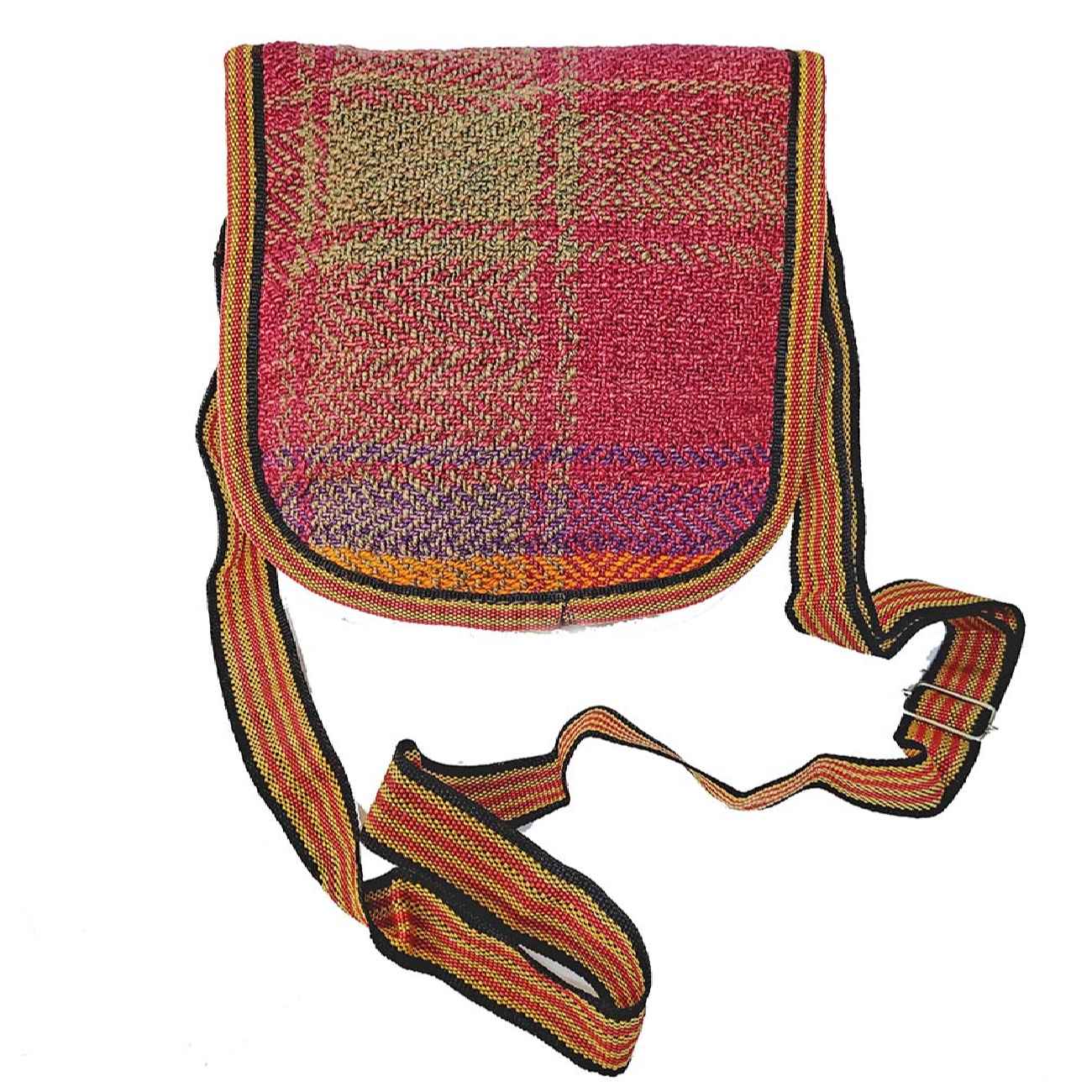 Price and Buy Handcrafted Persian Crossbody Shoulder Jajim Bag Pink - Image 3