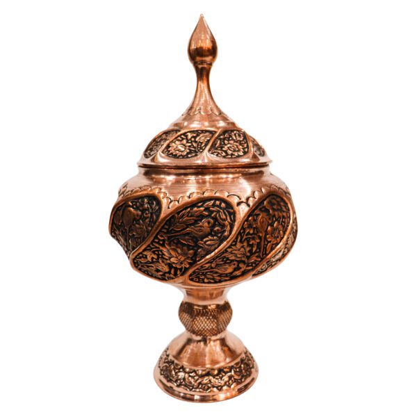 Price and Buy Handcrafted Persian Engraved Copper Sugar Bowl Floral Design_68ffd29ce05af.jpeg Price and Buy Handcrafted Persian Engraved Copper Sugar Bowl Floral Design