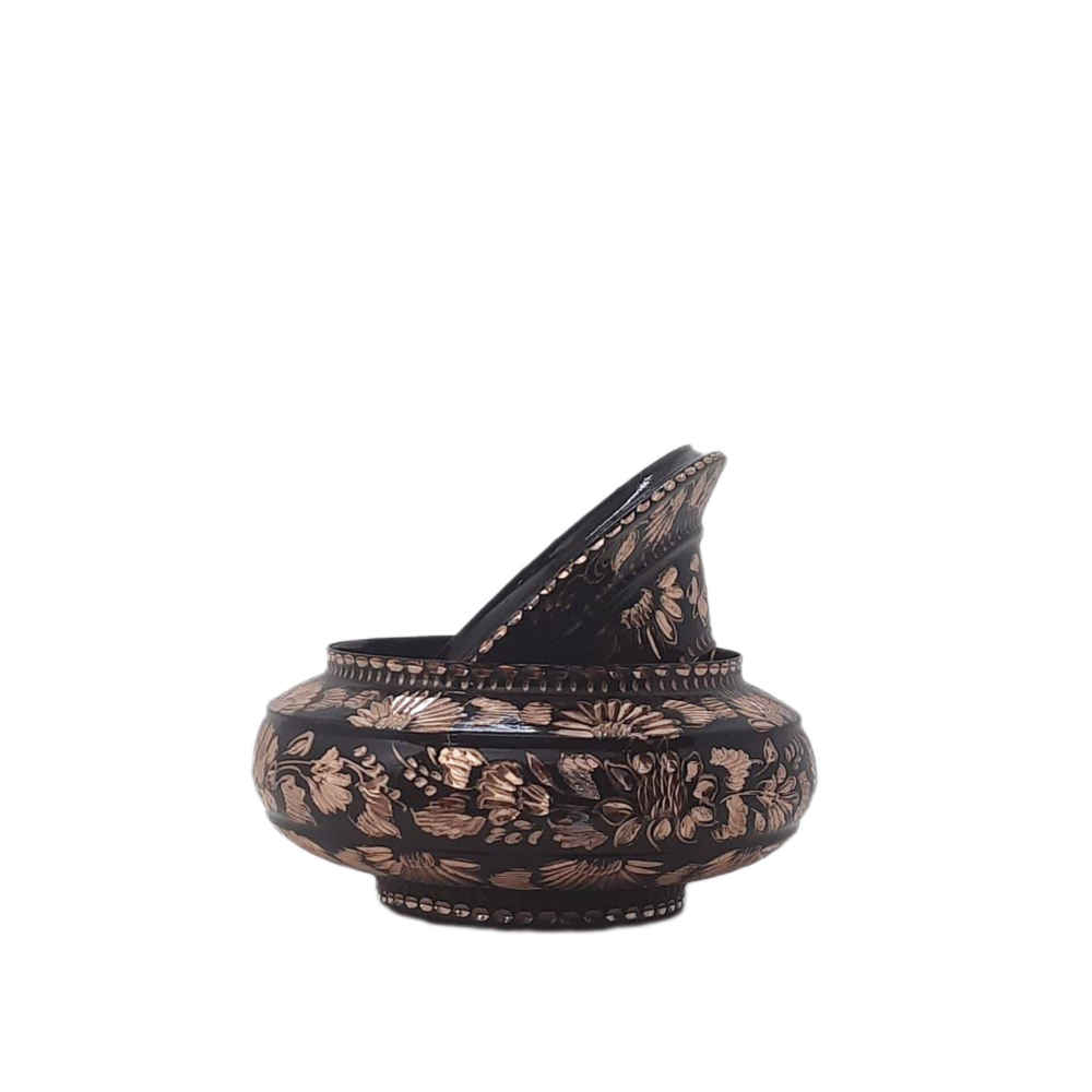 Price and Buy Handcrafted Persian Engraved Copper Sugar Bowl Sima - Image 4