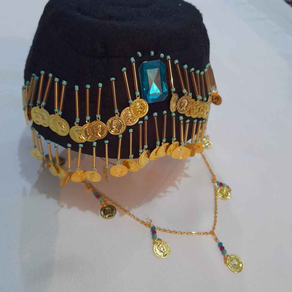 Price and Buy Handcrafted Persian Ethnic Hat – Hamadan Sonati - Image 3