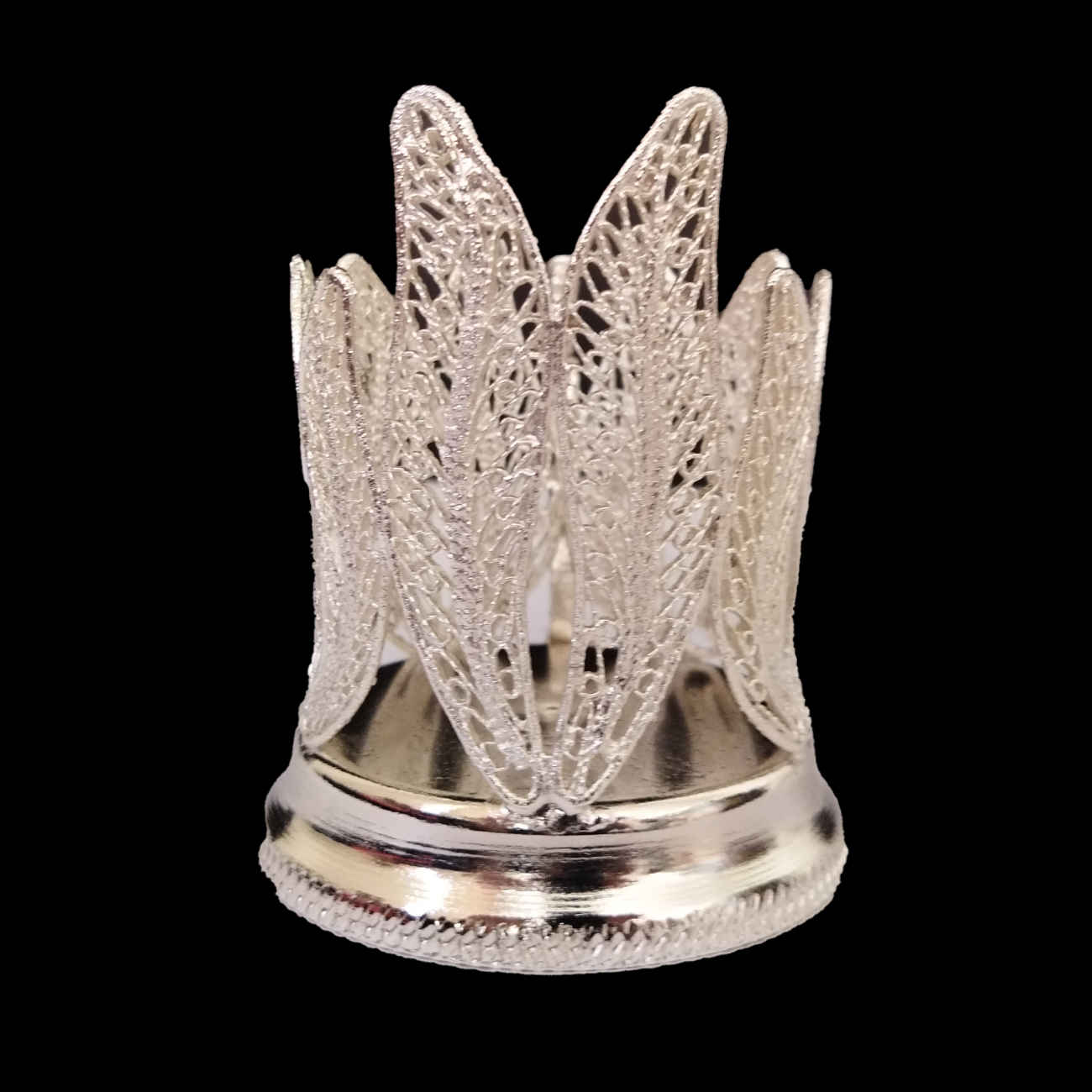 Price and Buy Handcrafted Persian Filigree Tea & Coffee Set – with Silver Coated | 7 Pieces - Image 3