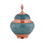 Price and Buy Handcrafted Persian Inlaid Turquoise Copper Sugar Bowl Jana