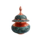 Price and Buy Handcrafted Persian Inlaid Turquoise Copper Sugar Bowl Nafas