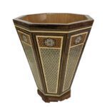 Price and Buy Handcrafted Persian Khatamkari Waste Basket and Tissue Box Set - Image 5