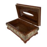 Price and Buy Handcrafted Persian Khatamkari Waste Basket and Tissue Box Set - Image 6