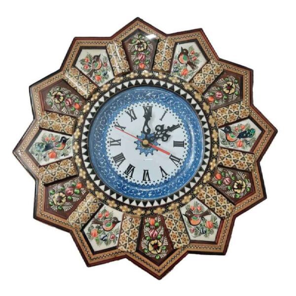 Price and Buy Handcrafted Persian Wooden Wall Clock – Khatam Marquetry Art, Elena_68fbfe3343159.jpeg Price and Buy Handcrafted Persian Wooden Wall Clock – Khatam Marquetry Art, Elena