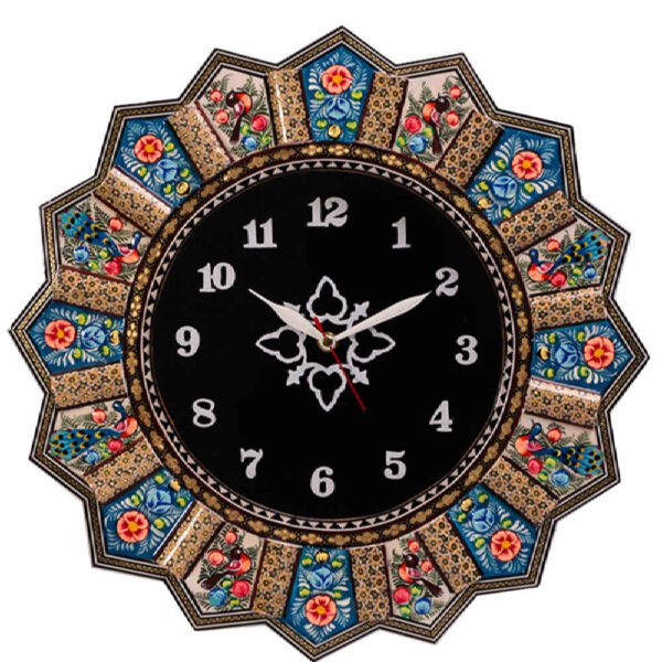 Price and Buy Handcrafted Persian Wooden Wall Clock – Khatam Marquetry Art, Hana_68fc005db2d3f.jpeg Price and Buy Handcrafted Persian Wooden Wall Clock – Khatam Marquetry Art, Hana