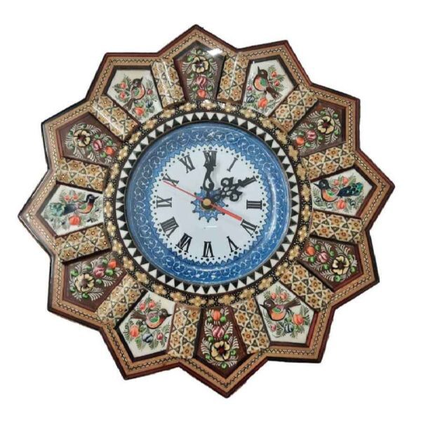 Price and Buy Handcrafted Persian Wooden Wall Clock – Khatam Marquetry Art, Katayoon_68fc0098b4ae3.jpeg Price and Buy Handcrafted Persian Wooden Wall Clock – Khatam Marquetry Art, Katayoon