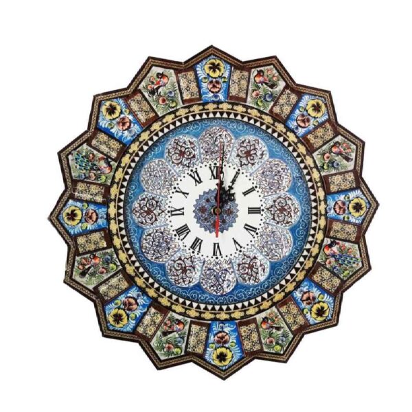 Price and Buy Handcrafted Persian Wooden Wall Clock – Khatam Marquetry Art, Nahal_68fbfe61c35c9.jpeg Price and Buy Handcrafted Persian Wooden Wall Clock – Khatam Marquetry Art, Nahal