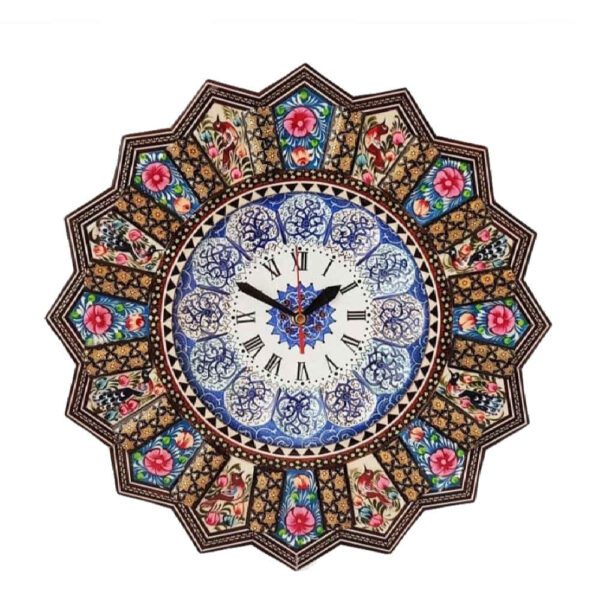 Price and Buy Handcrafted Persian Wooden Wall Clock – Khatam Marquetry Art, Razieh_68fc00bee3058.jpeg Price and Buy Handcrafted Persian Wooden Wall Clock – Khatam Marquetry Art, Razieh